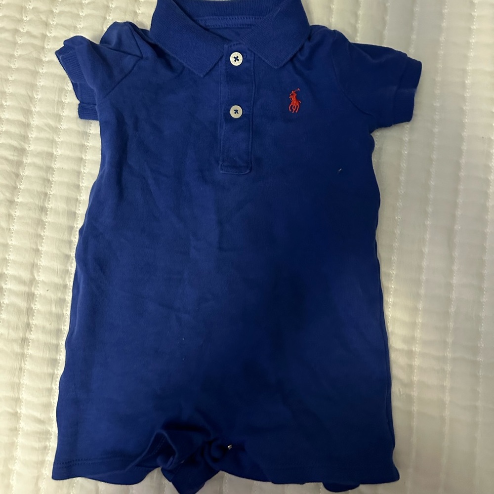 Polo One piece with shorts